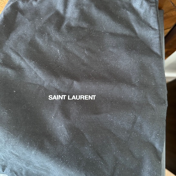 Brand new saint Laurent suede heels. Lou Lou 95 lace up heels. - Picture 5 of 5